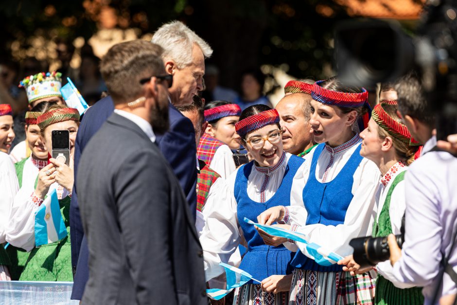 G. Nausėda: visą mūsų rūpestį Tėvynės likimu, mūsų siekį vienytis galime rasti vienoje dainoje