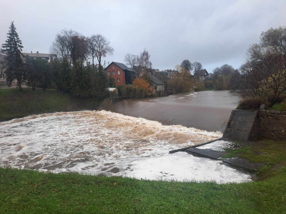 Meras: situacija Kretingoje stabilizavosi, bet dabar vanduo drastiškai pakilo kitur