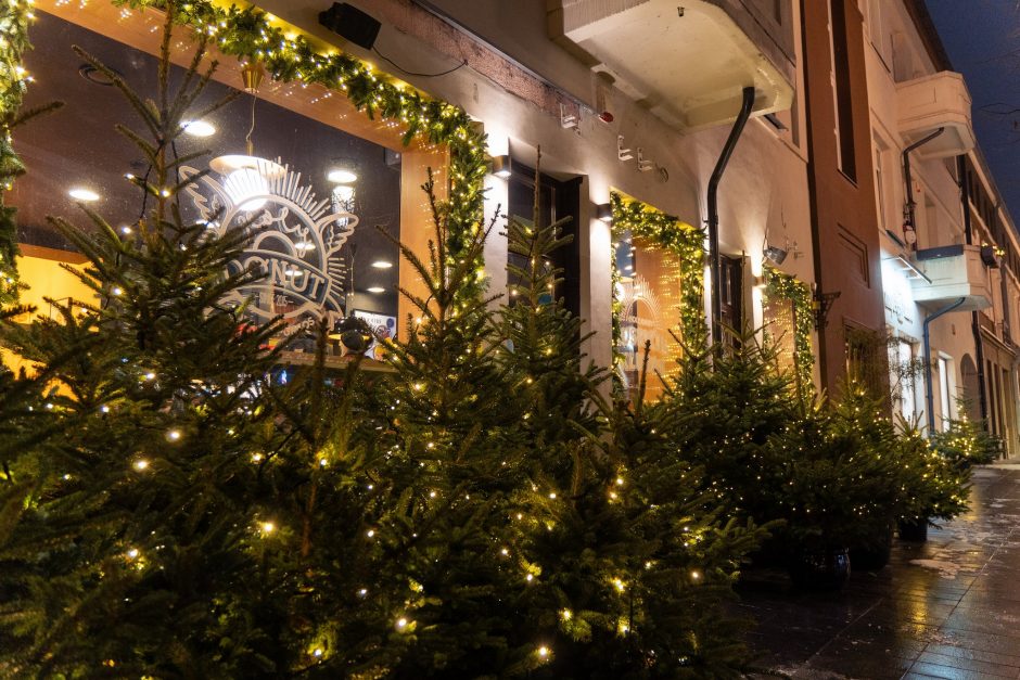 Pasižvalgykite: miesto erdvėse verslas sukūrė Kalėdų stebuklą