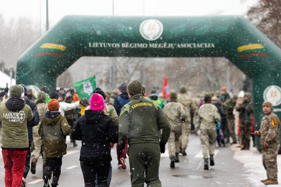 Vilniuje finišavo bėgimas „Gyvybės ir mirties keliu“