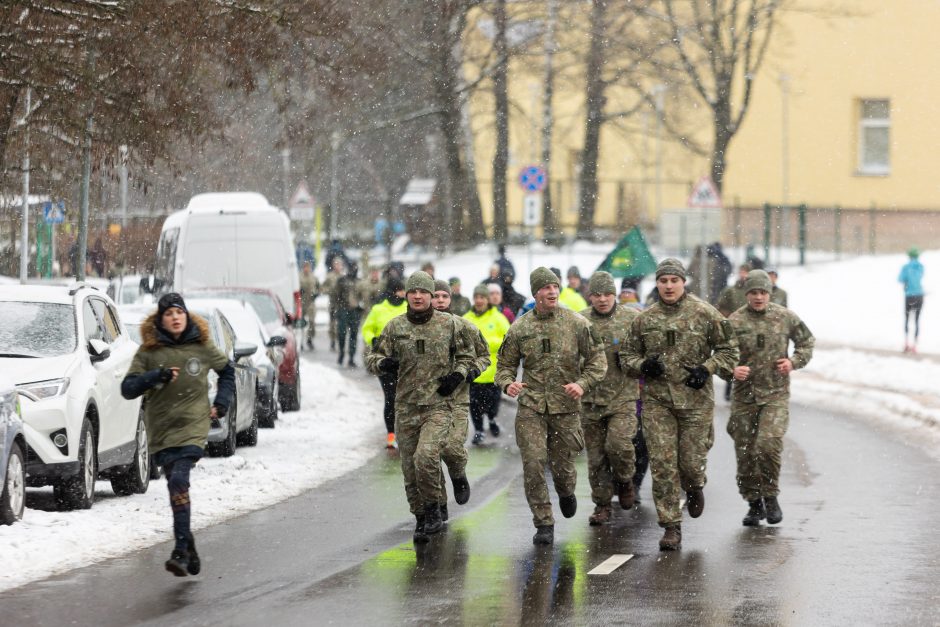 Vilniuje finišavo bėgimas „Gyvybės ir mirties keliu“