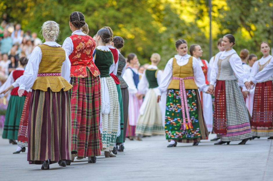 Kaune praūžė Dainų šventė