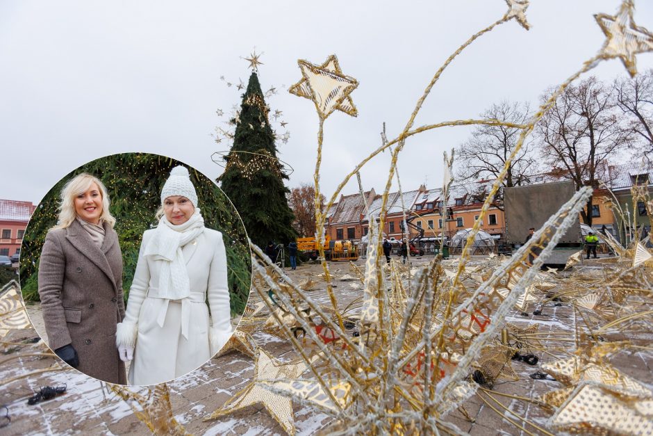 Kalėdų eglės įžiebimas Kaune – su žvaigdžių skliautu ir be fejerverkų 