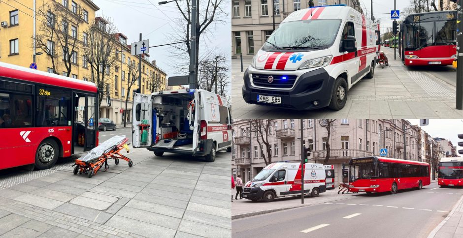 Per plauką nuo tragedijos: apie nualpusią autobuso keleivę sužinota tik kilus avarinei situacijai?