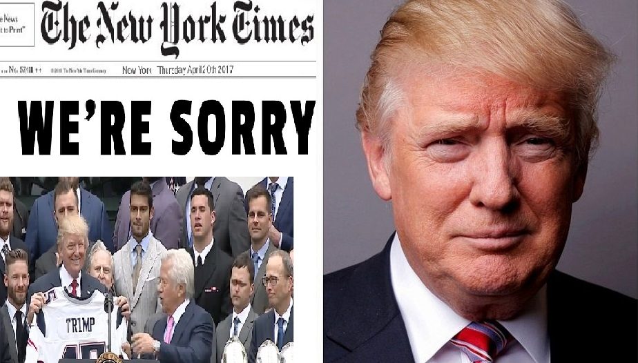 „The New York Times“ leidėjas: D. Trumpo išpuoliai prieš žiniasklaidą kelia pavojų