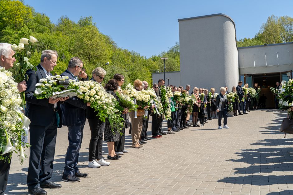 Legendinio krepšininko A. Sabonio mama amžinojo poilsio atgulė Karmėlavos kapinėse 