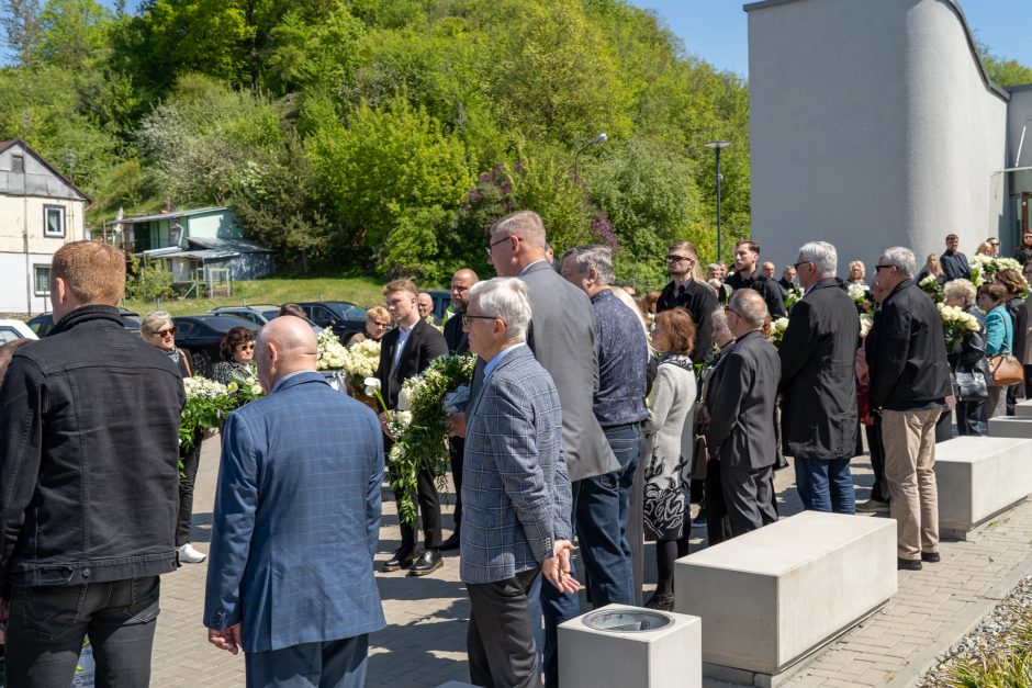 Legendinio krepšininko A. Sabonio mama amžinojo poilsio atgulė Karmėlavos kapinėse 