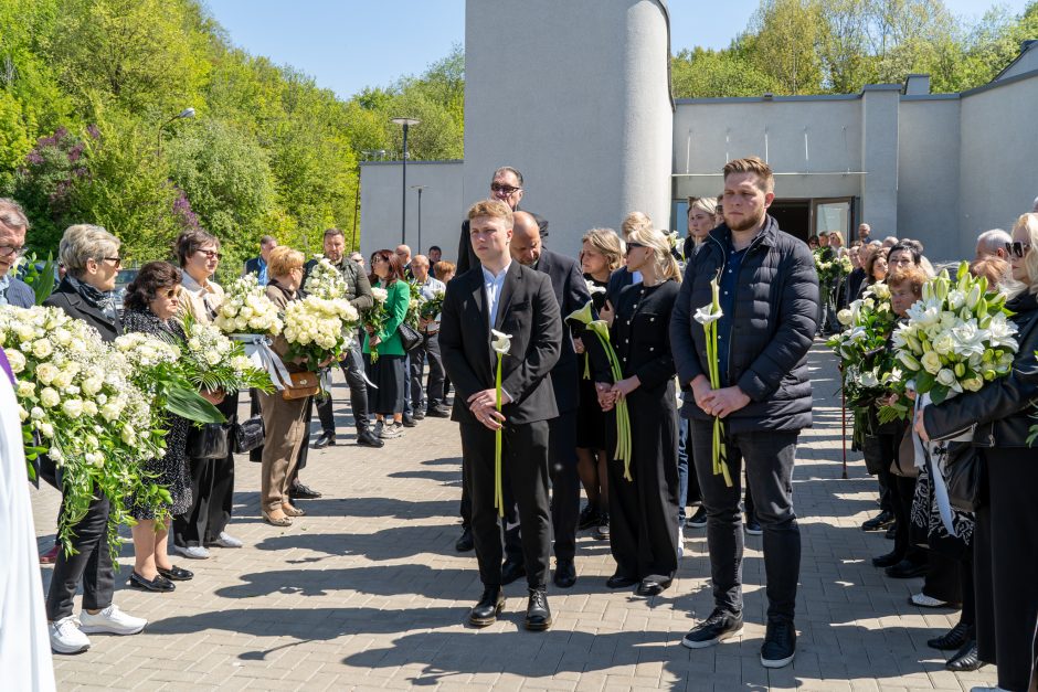 Legendinio krepšininko A. Sabonio mama amžinojo poilsio atgulė Karmėlavos kapinėse 