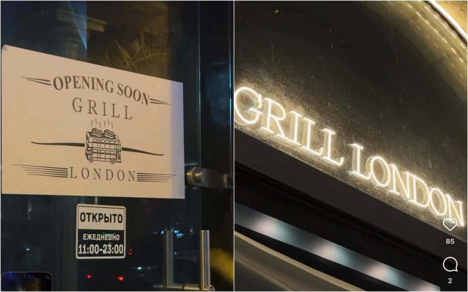 Minsko centre – „Grill London“ restorano kopija: lietuviai jau ėmėsi teisinių veiksmų