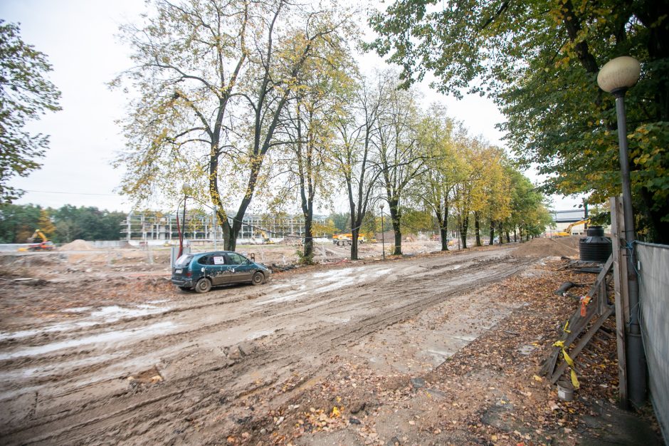 Žiema nesustabdys Kauno stadiono rekonstrukcijos