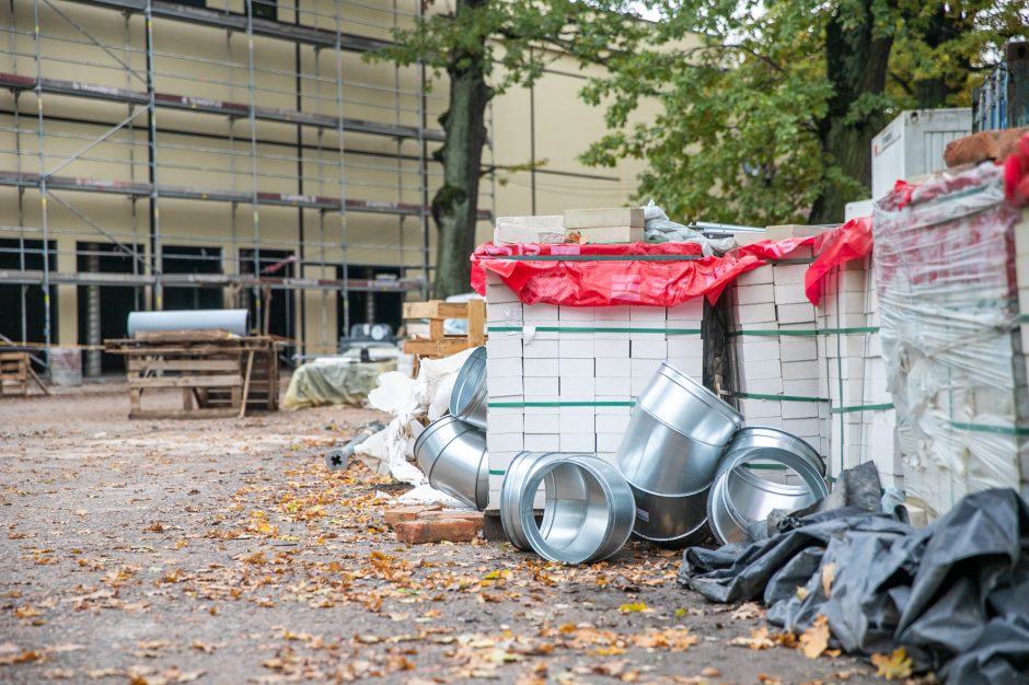 Žiema nesustabdys Kauno stadiono rekonstrukcijos