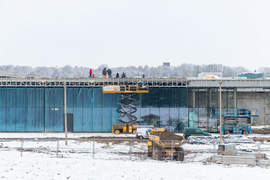 Žiema darbininkų namo nevaro: šiemet dar žadama nemažai ką nuveikti