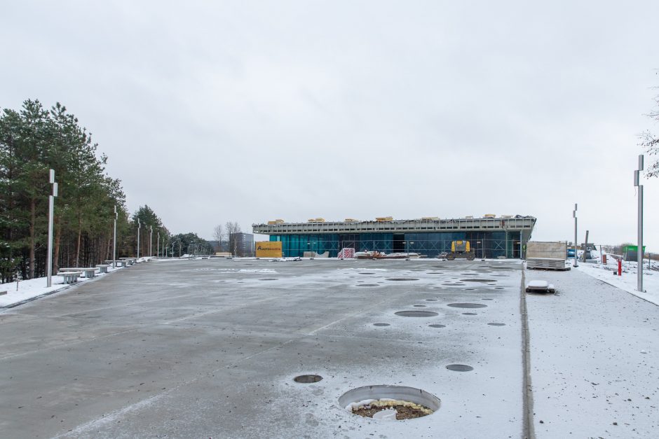 Žiema darbininkų namo nevaro: šiemet dar žadama nemažai ką nuveikti