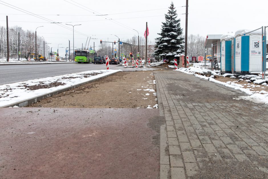 Žiema darbininkų namo nevaro: šiemet dar žadama nemažai ką nuveikti