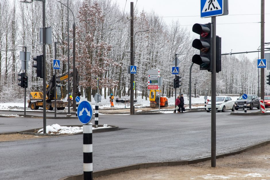 Žiema darbininkų namo nevaro: šiemet dar žadama nemažai ką nuveikti