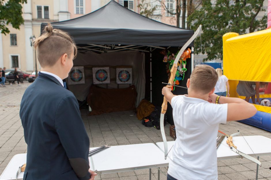 Senamiestyje pasklido rudens ir amatininkų gėrybės