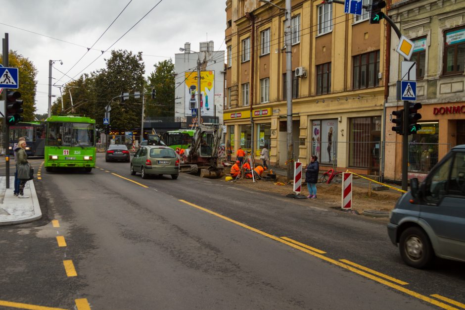 Iškasinėtas Kaunas: kada užbaigs visus darbus?