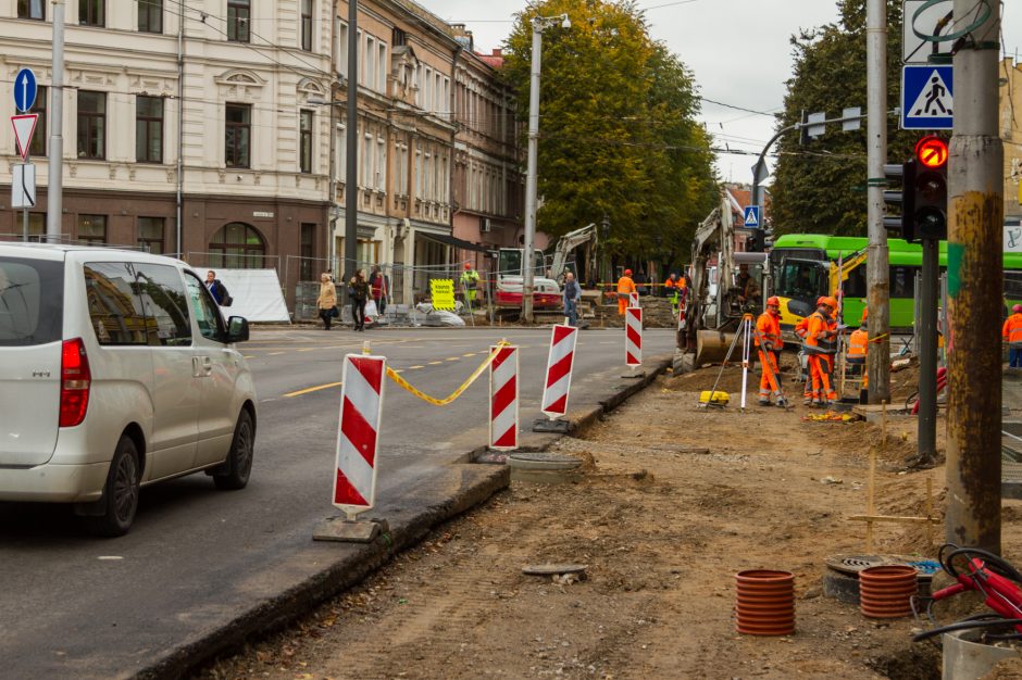 Iškasinėtas Kaunas: kada užbaigs visus darbus?