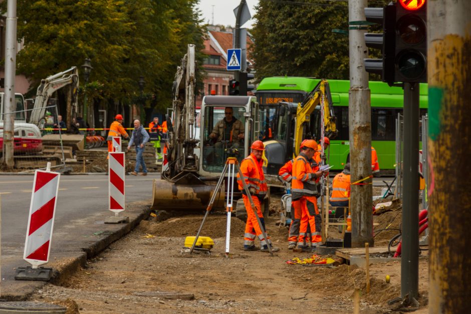 Iškasinėtas Kaunas: kada užbaigs visus darbus?