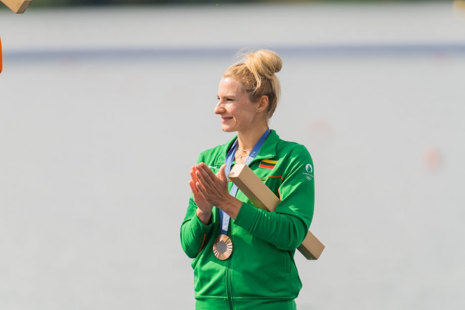 Lietuvai olimpinį medalį padovanojusi V. Senkutė: atrodo, kad sapnuoju