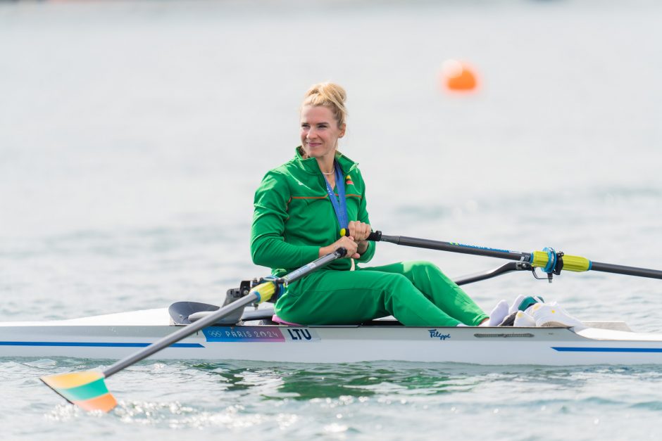 Lietuvai olimpinį medalį padovanojusi V. Senkutė: atrodo, kad sapnuoju