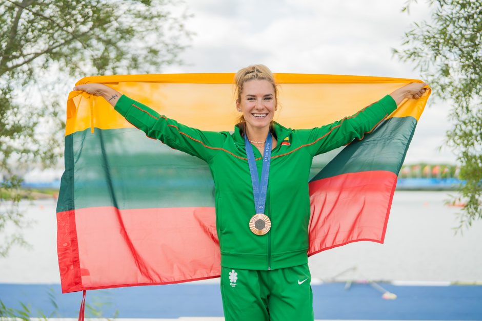 Lietuvai olimpinį medalį padovanojusi V. Senkutė: atrodo, kad sapnuoju