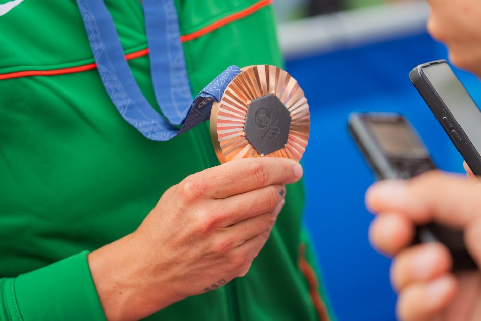 Lietuvai olimpinį medalį padovanojusi V. Senkutė: atrodo, kad sapnuoju