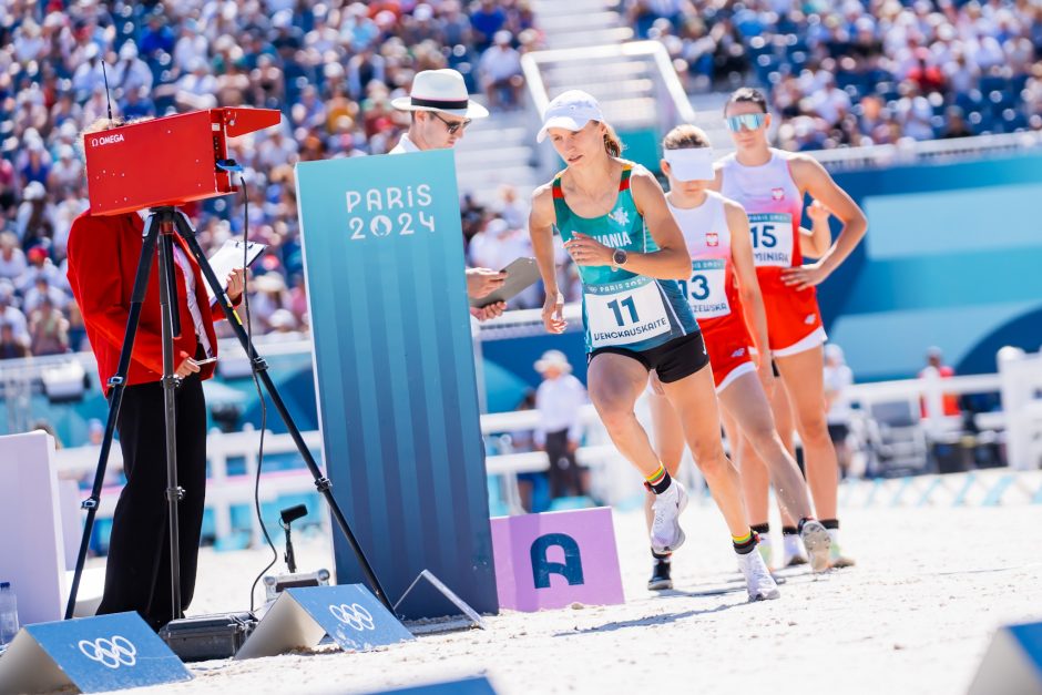 G. Venčkauskaitė žengė į olimpiados finalą  