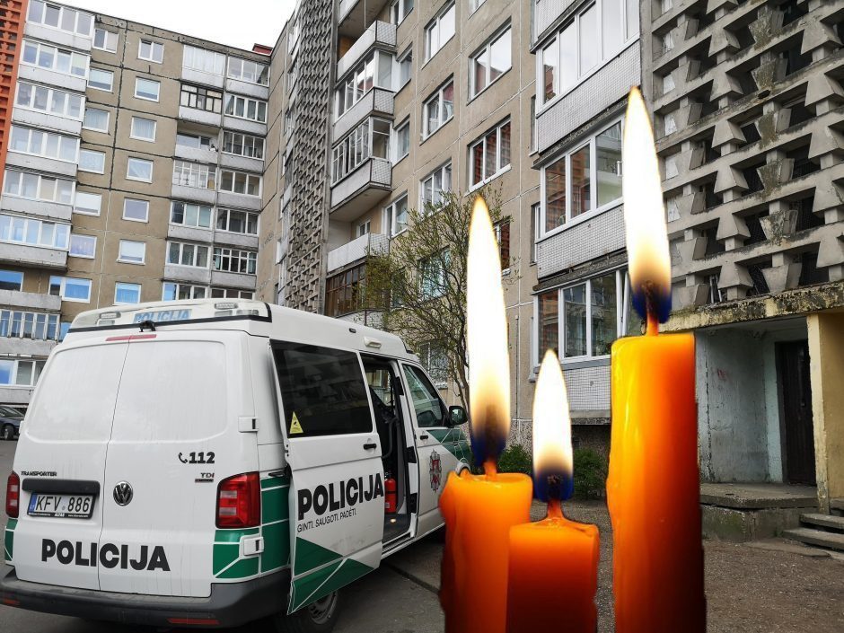 Vilniuje, daugiabučio laiptinėje, rastas negyvas 35-erių vyras
