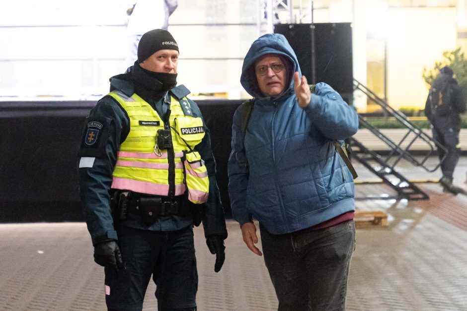 Vienas protesto organizatorių prašo G. Palucko paneigti žodžius apie „Dešimt tylos minučių“