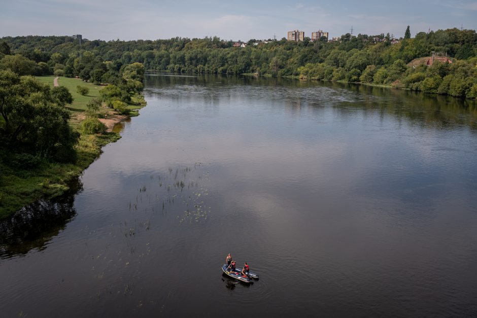 Panemunės paplūdimyje dingusio vyro paieška