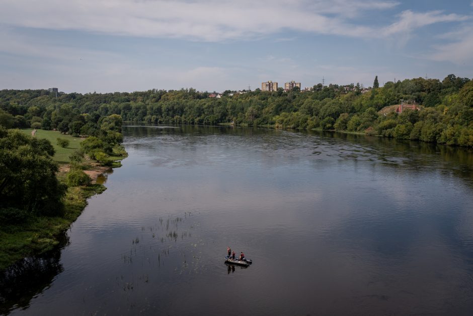 Panemunės paplūdimyje dingusio vyro paieška