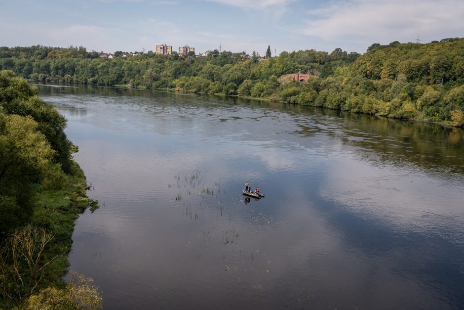 Panemunės paplūdimyje dingusio vyro paieška