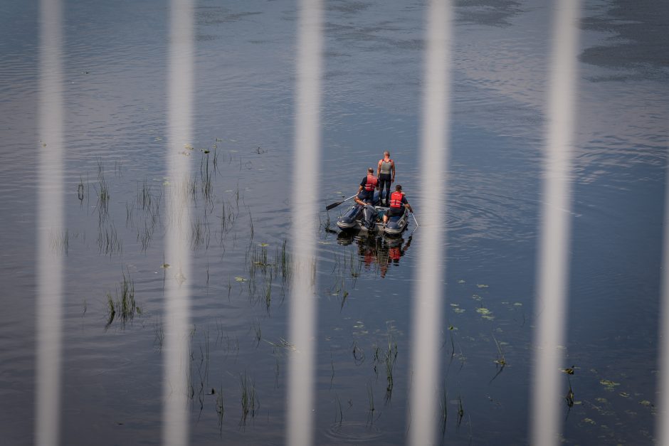 Panemunės paplūdimyje dingusio vyro paieška