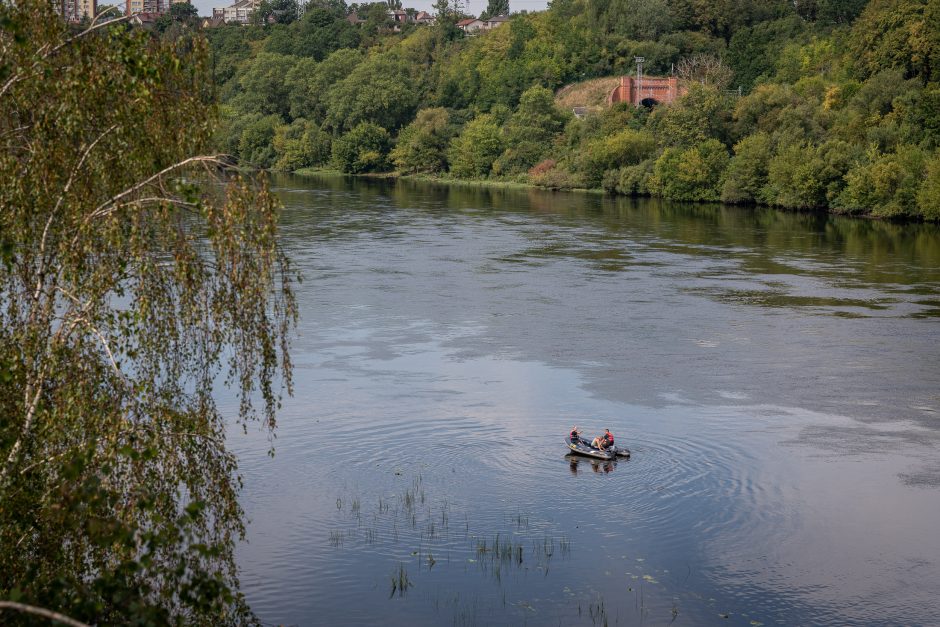 Panemunės paplūdimyje dingusio vyro paieška