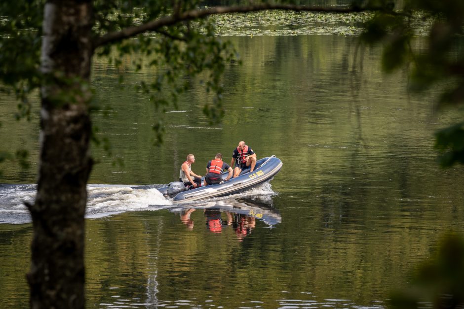 Panemunės paplūdimyje dingusio vyro paieška