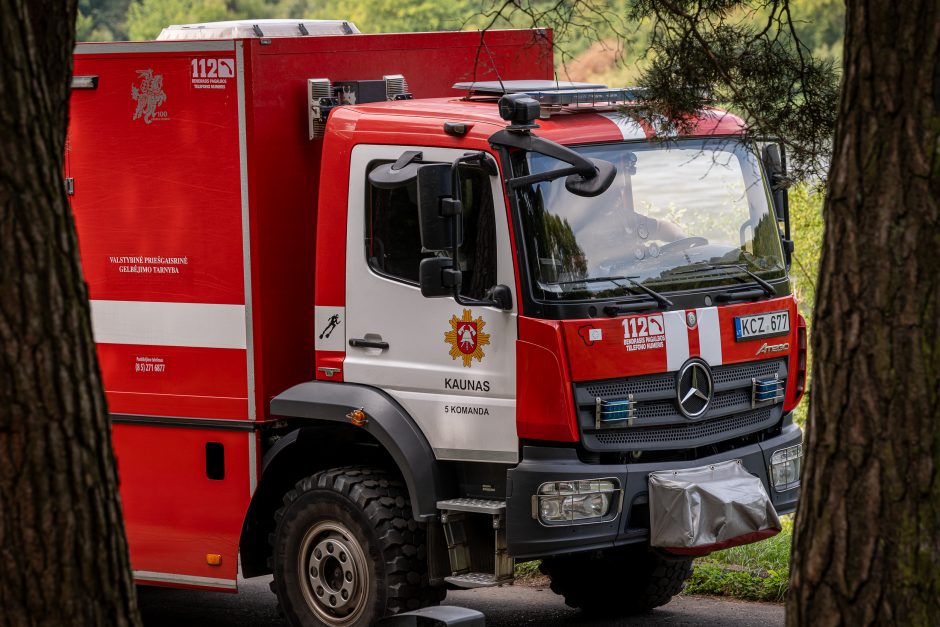 Panemunės paplūdimyje dingusio vyro paieška