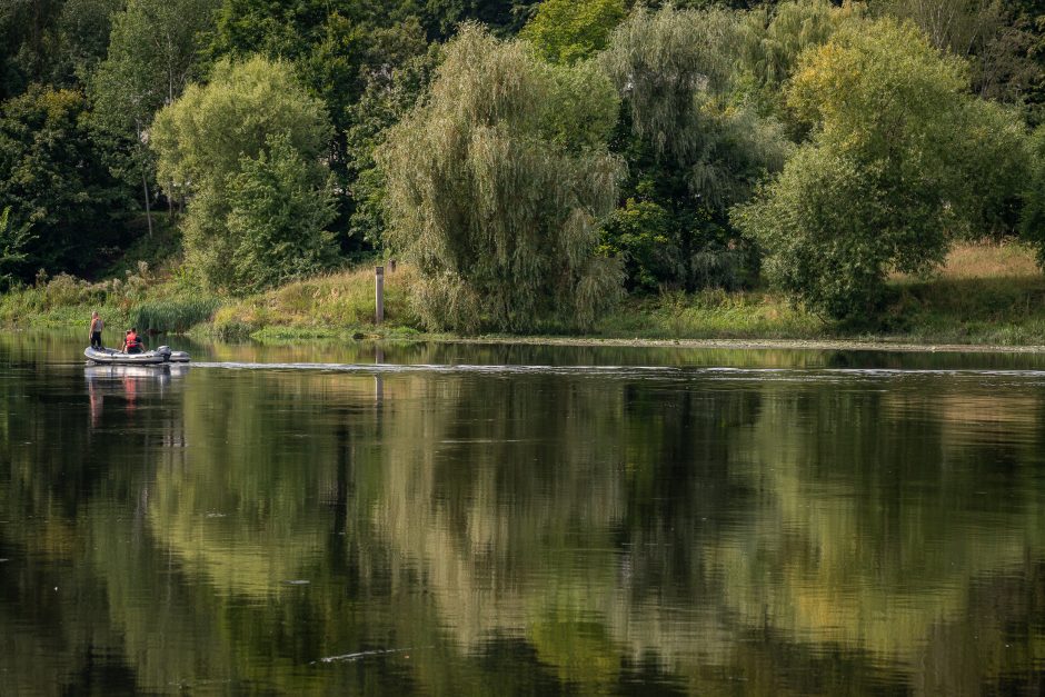 Panemunės paplūdimyje dingusio vyro paieška