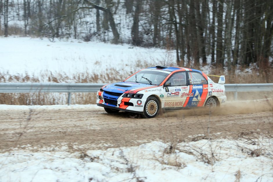 Lenktynininkas R. Čapkauskas nutraukė ralio tylą