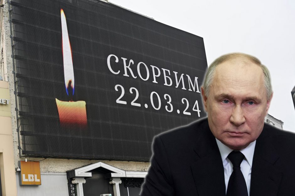 V. Putinas žada surasti visus išpuolio kaltininkus: jų laukia nepavydėtinas likimas