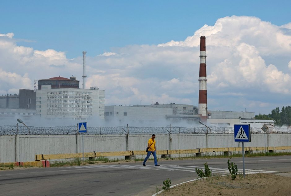 TATENA sako vis dar negalinti patikrinti Zaporižios AE stogų