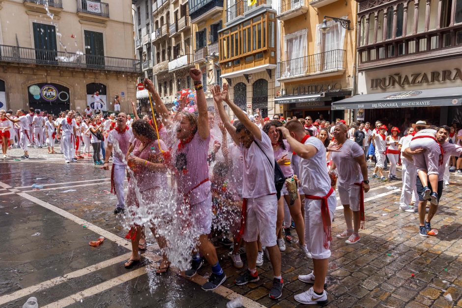 Prasideda garsusis San Fermino festivalis