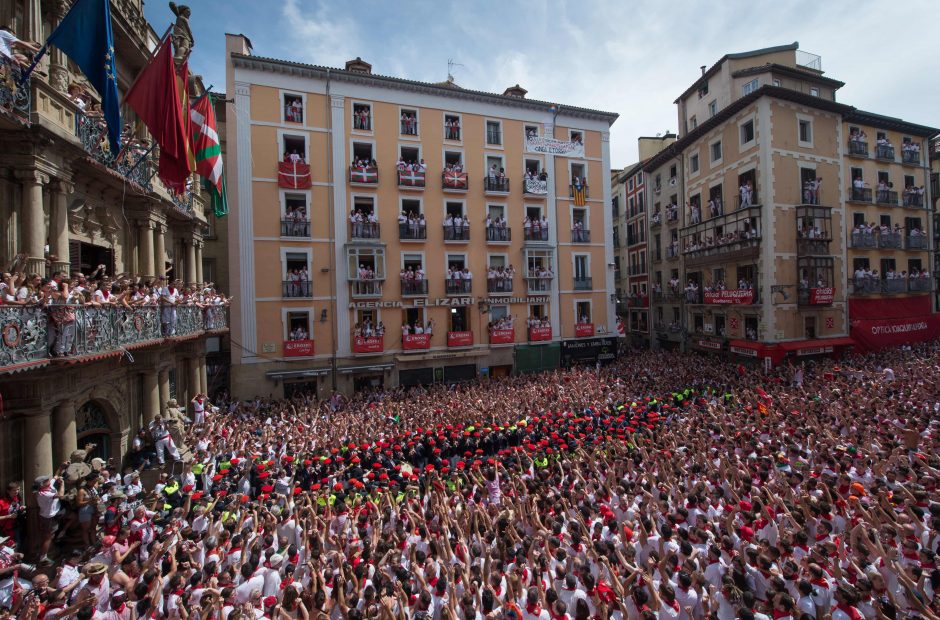 Prasideda garsusis San Fermino festivalis