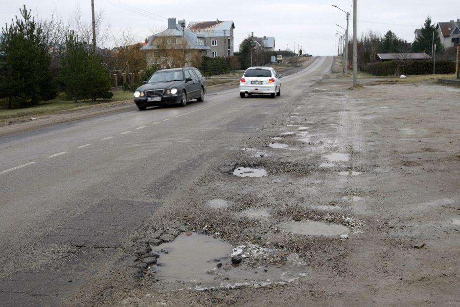 Lauktasis Pajūrio gatvės remontas – kitąmet