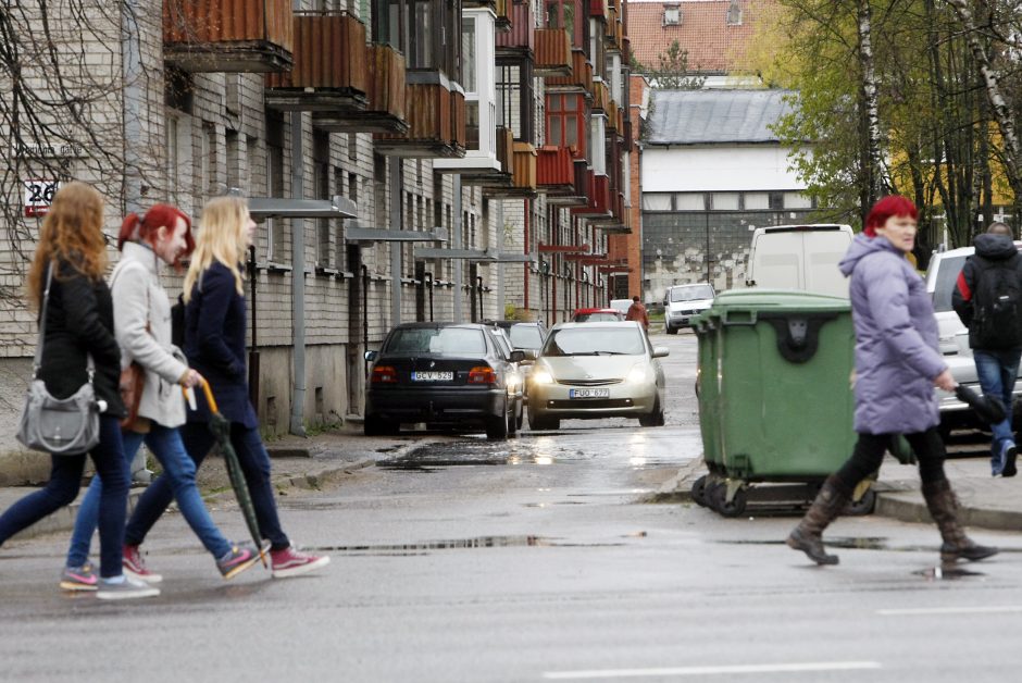 Gyventojai nepatenkinti kiemų tvarkymu