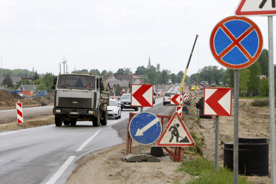 Kelio Klaipėda-Palanga 7 km ruožo remontas kainuos tris milijonus eurų