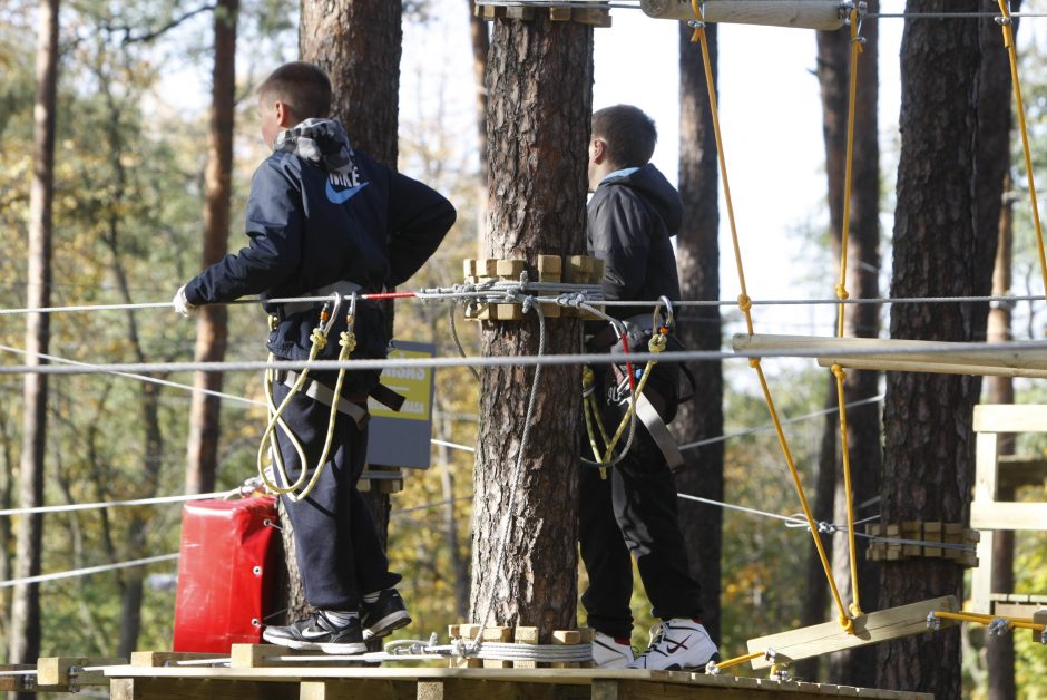 Į nuotykių parką – tik pateikus asmens duomenis