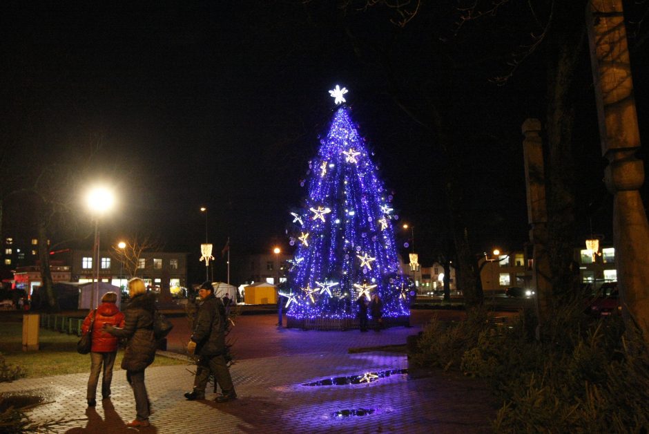 Po Klaipėdos apskritį – lankyti eglučių