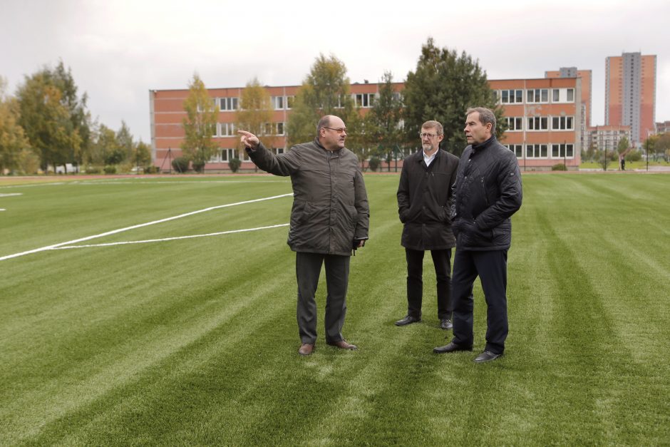 Atnaujinto stadiono kokybė sukėlė abejonių