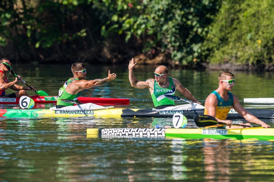 Ketvirtadienio lietuvių startai Rio de Žaneire